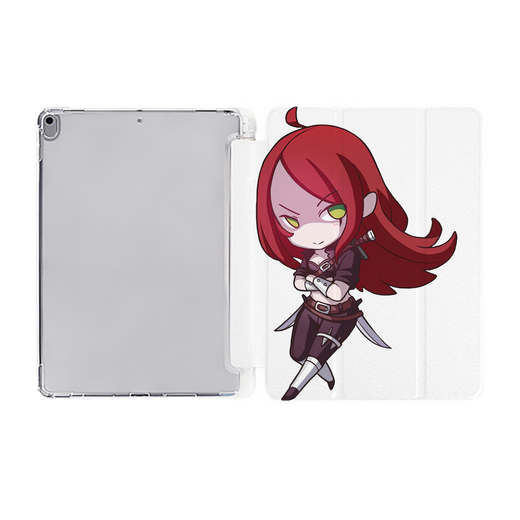 （画像用） リーグ・オブ・レジェンド League of Legends LOL IPad ケース ペン収納付き 三つ折りスタンド PUレザー×シリコン 対応機種9.5/10.5/10.9インチ